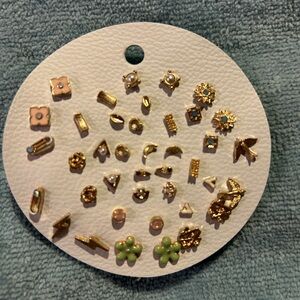 Free People Gold-Tone Multiple Stud Earring Set